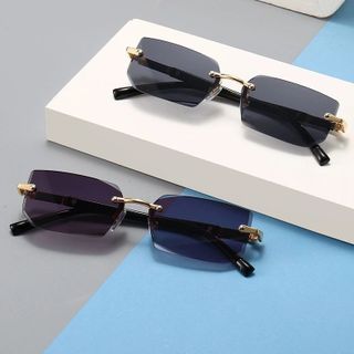 Kính Mắt Rimless Y2K Luxury TT115