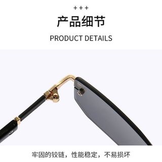 Kính Mắt Rimless Y2K Luxury TT115