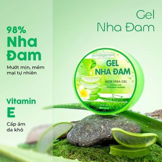 [DEAL SPA] Combo 5 Gel Nha Đam Thiên Nhiên, Dưỡng Ẩm Chuyên Sâu, Dùng Cho Mặt Và Body MILAGANICS
