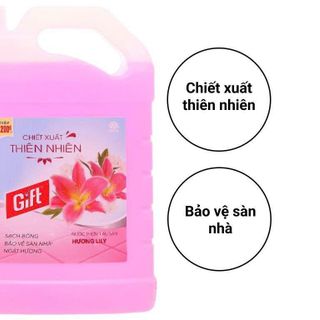 NƯỚC LAU SÀN GIFT HƯƠNG THẢO MỘC 3.8KG (T3)