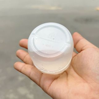 Hũ nhựa 80ml bầu ( đục) nếp cẩm
