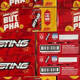 Sting Đỏ Lon Mini FULL VAT