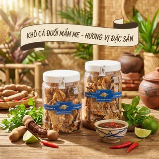 KHÔ CÁ ĐUỐI MẮM ME: ĐẶC SẢN "VẠN NGƯỜI MÊ" 350G - WINNIE HOUSE
