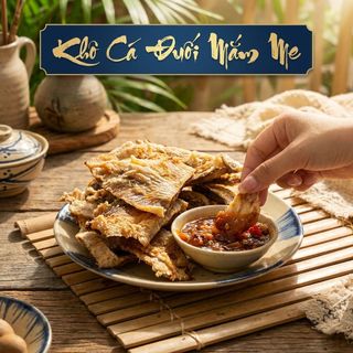 KHÔ CÁ ĐUỐI MẮM ME: ĐẶC SẢN "VẠN NGƯỜI MÊ" 350G - WINNIE HOUSE