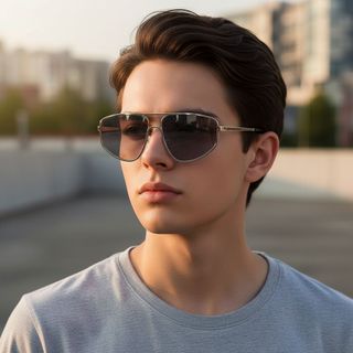 Kính Râm Gold Frame Hàn Quốc TT111