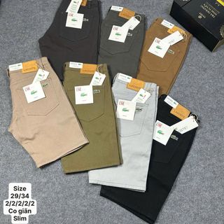 Sọt nam - jeans vải chính quy.   Đồng chất - co giãn.