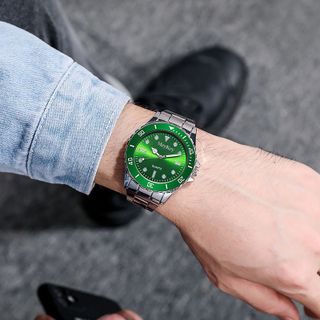 Đồng Hồ Nam Luxury Steel Watch ĐH14