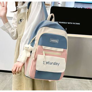 CH130 Balo Nam Nữ Saturday Cá tính, đi học, đi chơi học sih cấp 2, cấp 3