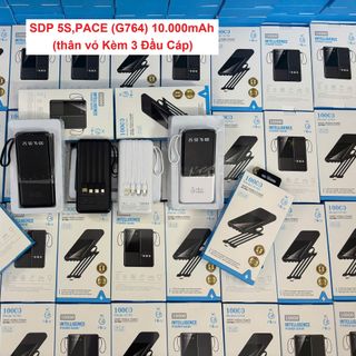 SDP PGAR (G764) 10.000mAh (thân vỏ Kèm 3 Đầu Cáp)