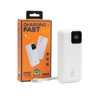 SDP PGAR (G520) 20,000mAh - (Thân vỏ Kèm theo 2 cáp lightning+Type-C) (Cổng Type-C = in/out, Sạc nhanh)