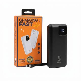 SDP PGAR (G520) 20,000mAh - (Thân vỏ Kèm theo 2 cáp lightning+Type-C) (Cổng Type-C = in/out, Sạc nhanh)