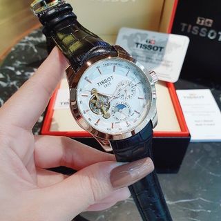 SĂN SALE ĐỒNG HỒ NAM TRUNG CẤP TISOC DÂY DA LỘ ĐÁY CƠ