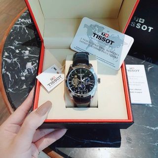 SĂN SALE ĐỒNG HỒ NAM TRUNG CẤP TISOC DÂY DA LỘ ĐÁY CƠ