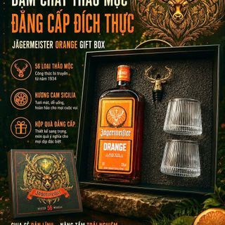 Hộp quà Jägermeister Orange