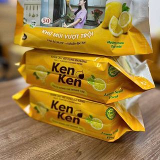 Khăn Lau Đa Năng Ken Ken Gói Vip Lớn Full VAT