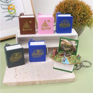 MÔ HÌNH CUỐN SÁCH 3D KÈM MÓC KHÓA