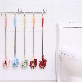 CÂY CỌ VỆ SINH TOILET 2 ĐẦU CÁN INOX (T200)