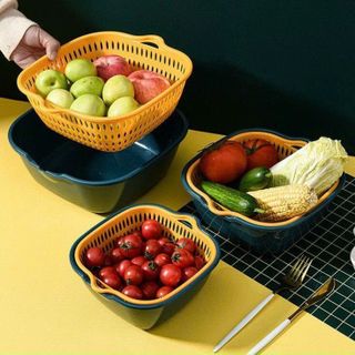 BỘ RỔ 6 MÓN KÈM CHẬU ĐA NĂNG