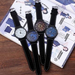 Đồng Hồ Mặt Gỗ Phong Cách Retro Hàn Quốc ĐH35