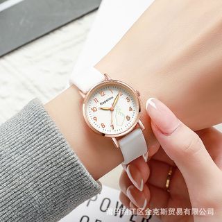 Đồng Hồ Nữ Minimalist Cream Style Hàn Quốc ĐH25