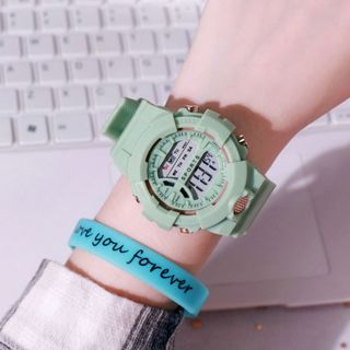 Đồng Hồ Thể Thao Unisex Phối Màu Pastel ĐH11