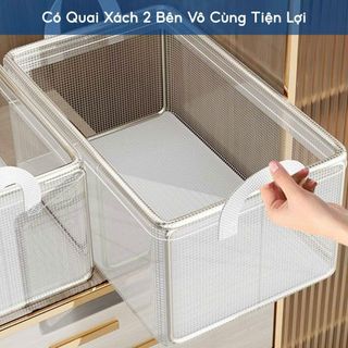 GIỎ LỨƠI ĐỰNG ĐỒ XẾP GỌN (47x28x20)cm