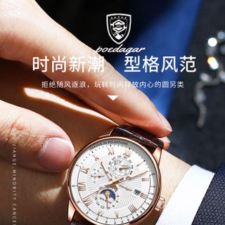 Đồng Hồ Nam POEDAGAR Moonphase Luxury ĐH5