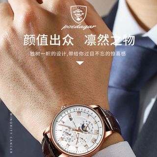Đồng Hồ Nam POEDAGAR Moonphase Luxury ĐH5