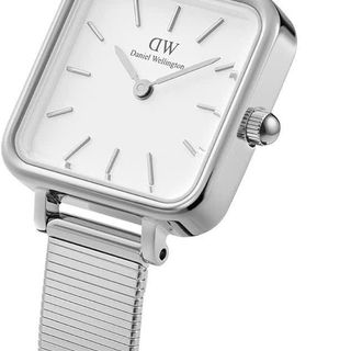 ĐỒNG HỒ NỮ CAO CẤP D WELLINGTON STERLING LƯỚI VUÔNG FULLBOX TEM