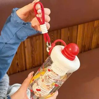 BÌNH NƯỚC NHỰA XCUP NẮP BI 600ML