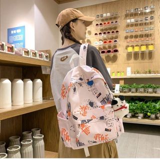 BHS-CH152. Balo Nam Nữ Cá tính, dễ thương, đi học, đi chơi, có sức chứa lớn, đựng được laptop 15.6 Inch Bag