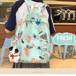 BHS-CH152. Balo Nam Nữ Cá tính, dễ thương, đi học, đi chơi, có sức chứa lớn, đựng được laptop 15.6 Inch Bag