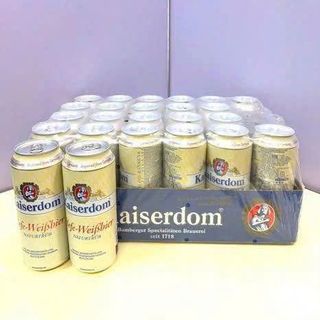 Bia kaiserdom 24 lon 500ml nhập Đức