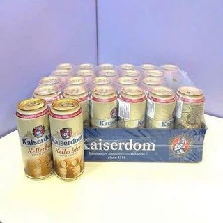Bia kaiserdom 24 lon 500ml nhập Đức
