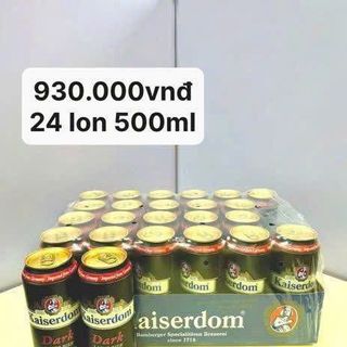 Bia kaiserdom 24 lon 500ml nhập Đức
