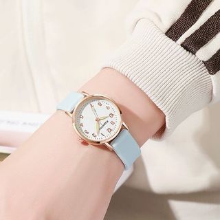 Đồng Hồ Nữ Minimalist Cream Style Hàn Quốc ĐH25