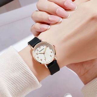 Đồng Hồ Nữ Minimalist Cream Style Hàn Quốc ĐH25
