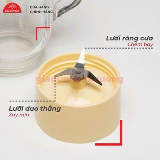 MÁY XAY SINH TỐ 3 CỐI KIM CƯƠNG KC-T02 (T6) - CỐI THUỶ TINH