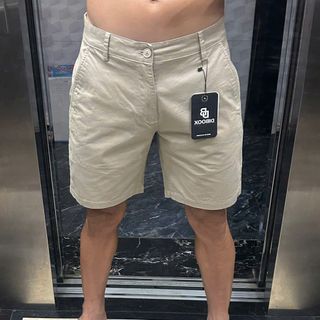 KHAKI nam sọt. Co giãn ,  trên gối , ống rộng.