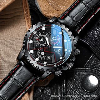 Đồng Hồ Nam WEIGUAN Black Racer – Chronograph Thể Thao Cao Cấp ĐH8