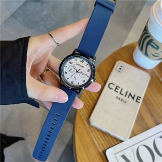 Đồng Hồ Nam Casual Sport Dây Cao Su Mềm ĐH32