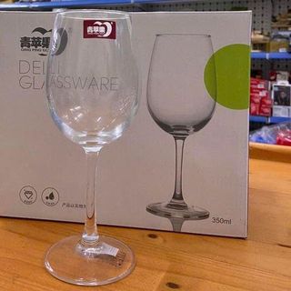 BỘ 6 LY THUỶ TINH UỐNG RƯỢU VANG 350ml DELI EJ5201 (T8)