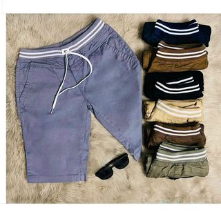 Quần Sọt Lưng Thun KaKi