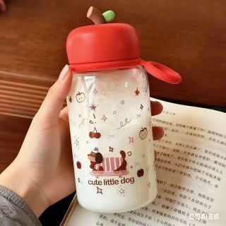 BÌNH NƯỚC NHỰA CUỐN LÁ 600ML