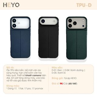 Ốp lưng TPU-D Khoét Camera