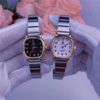 Đồng Hồ Nữ Dây Thép Bạc Phong Cách Hàn Quốc ĐH29