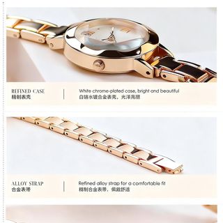Đồng Hồ Nữ Quartz Dây Kim Loại Nhẹ Tay ĐH61