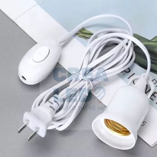 CREALED ĐUI E27 LIỀN CÔNG TẮC PHÍCH CẮM