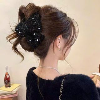 GẤP TÓC TAM GIÁC FULL KIM SA ĐEN
