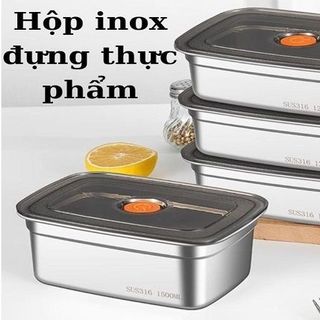 Hôp Inox đựng thực phẩm 1.500ml